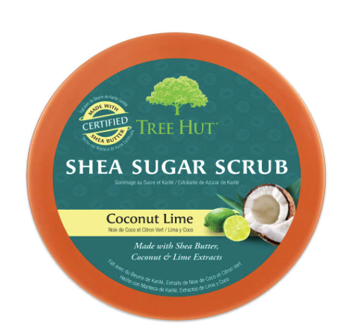 Treehut Shea Sugar Scrub Coconut Lime 510G