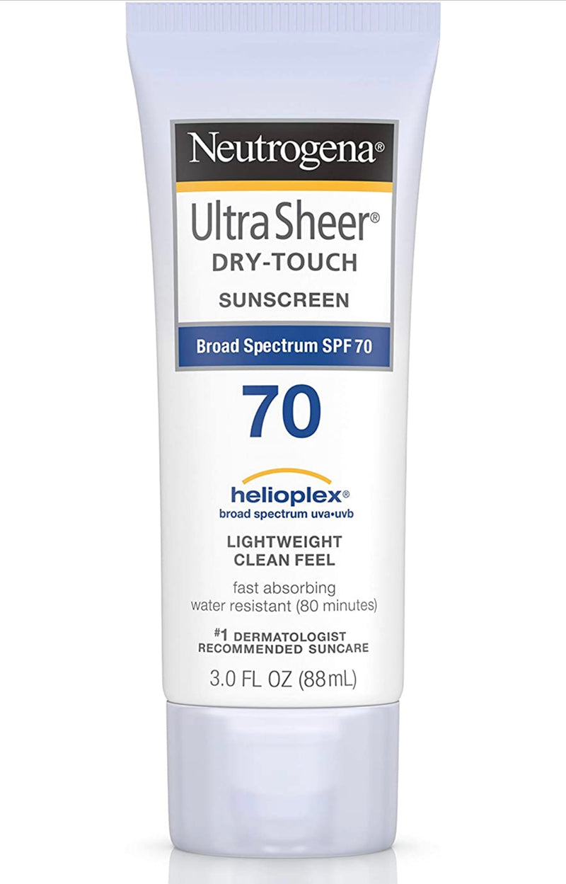 Neutrogena Ultra Sheer Dry Touch Sunscreen SPF 70
