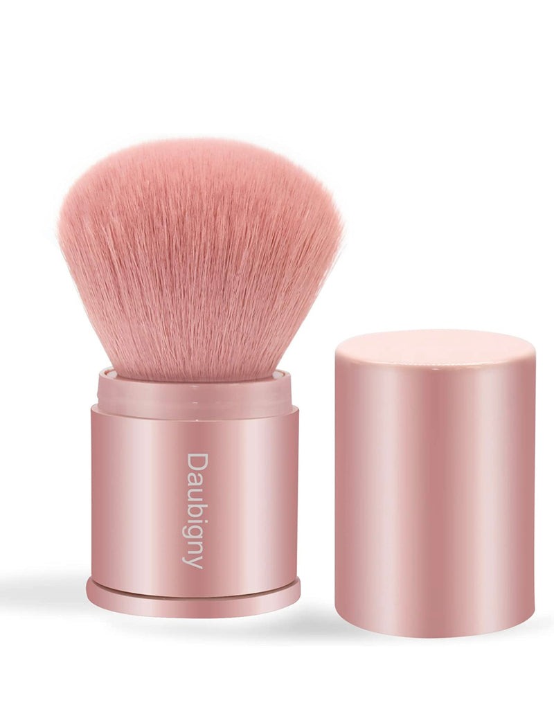 Retractable Kabuki Brush Pink